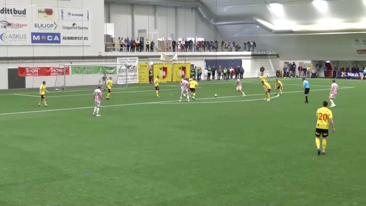 Høydepunkter 1. runde Norgesmesterskapet, Hammerfest - Tromsø IL